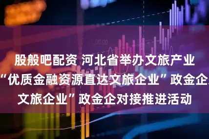股般吧配资 河北省举办文旅产业“金融行”暨“优质金融资源直达文旅企业”政金企对接推进活动